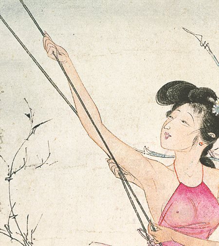 会昌-胡也佛的仕女画和最知名的金瓶梅秘戏图